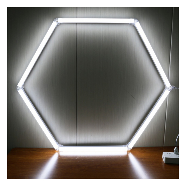 Hexagon LED Honeycomb T5 48W 6500K Alb Rece Tub 568mm DL72F46X1