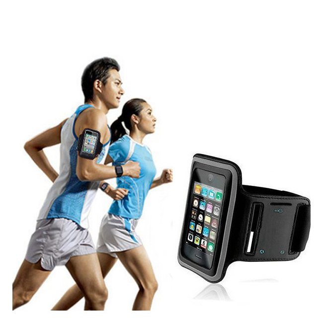 Husa Banderola Telefon cu Prindere pe Brat pentru Jogging 14x7cm