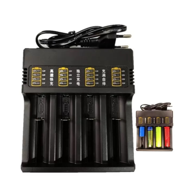 Incarcator 4 Acumulatori Li-Ion 220V 4000mAh MS484AX