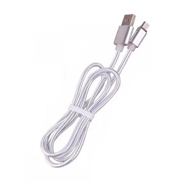 Incarcator si Cablu de date  USB la Micro USB Invelis Nylon 100cm