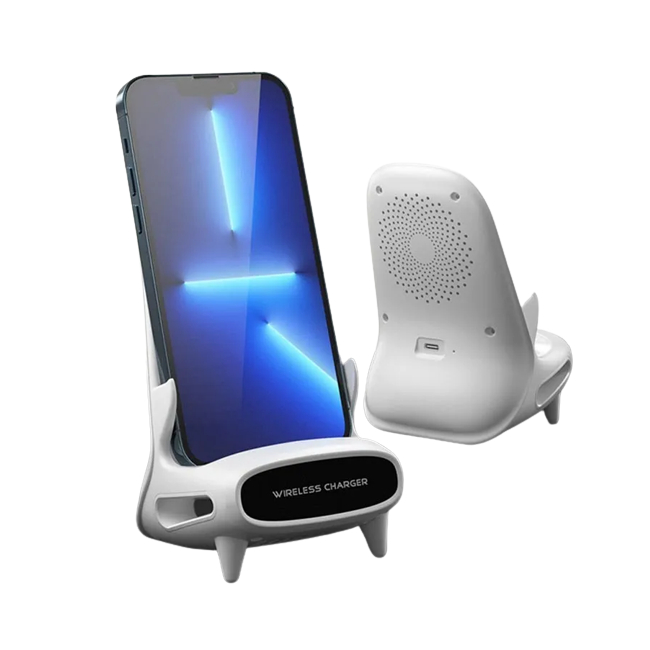 Incarcator Wireless Telefon Fast Charge 15W la USB Andowl M111