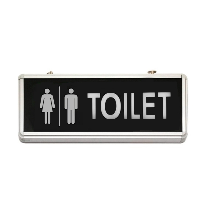 Indicator Luminos Toilet Unisex cu LED si Acumulator 36x14x3cm MJ08