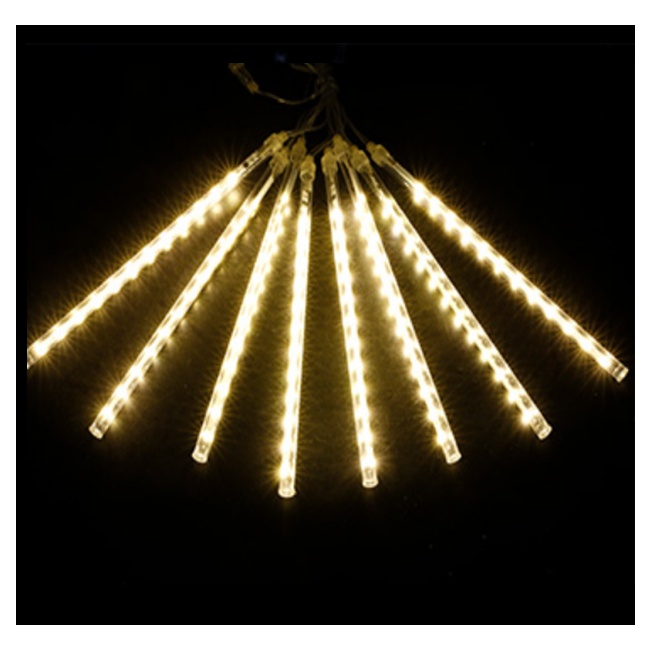 Instalatie Craciun 8 Turturi Interconectabili 4.5m 288LED SMD Alb Cald 50cm TO TUB50CMWW