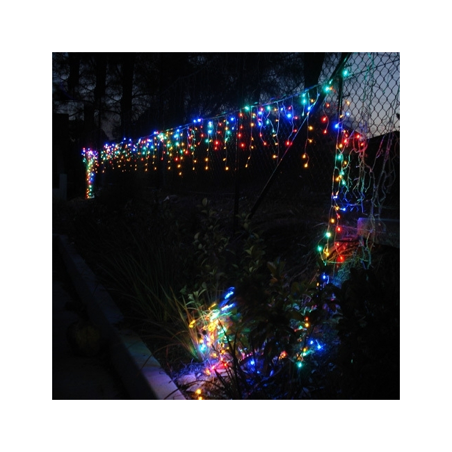 Instalatie Franjuri Inegali 15m 300LED Multicolor FA P Flash TO901C 