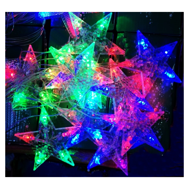 Instalatie Ghirlanda 10 Stele Luminoase 50LED Multicolore 2.5m NP TO