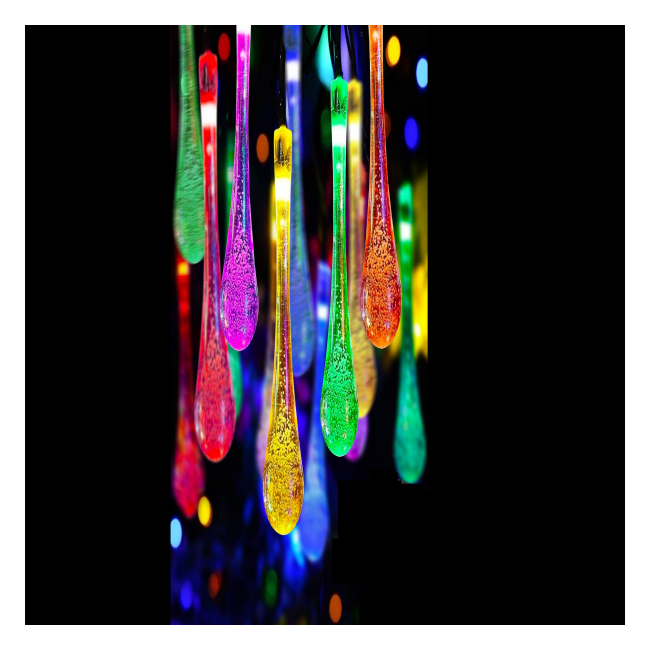 Instalatie Luminoasa 2m 6 Turturi Plini Bule 70cm LED SMD Multicolor