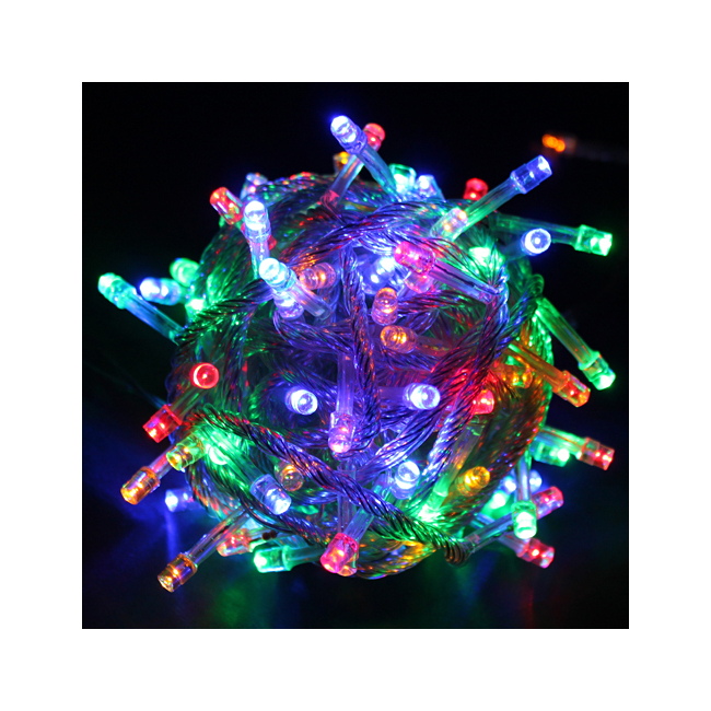 Instalatie Luminoasa Brazi de Craciun 100 LED Multicolore