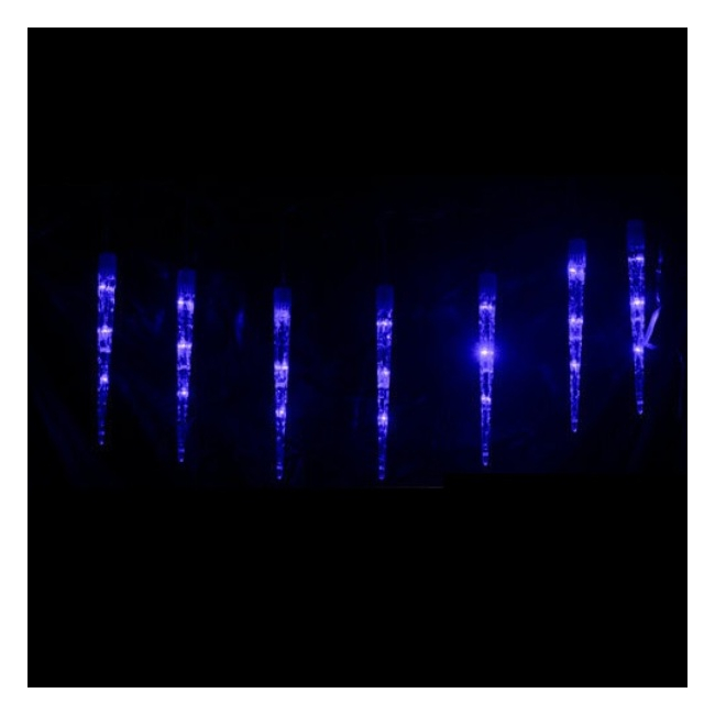 Instalatii Luminoase 3.5m Turturi Craciun 11cm LEDuri Albastre TO