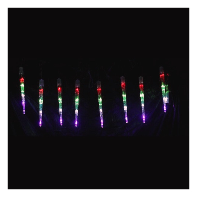 Instalatii Luminoase 3.5m Turturi Craciun 11cm LEDuri Multicolore TO