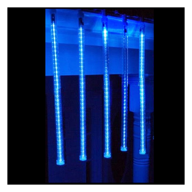 Instalatii Luminoase Craciun 3m 5 Turturi 80cm 300LEDuri Albastre TO