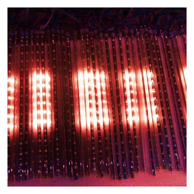 Instalatii Luminoase Craciun 8 Turturi Digitali 50cm LED Rosu 7003