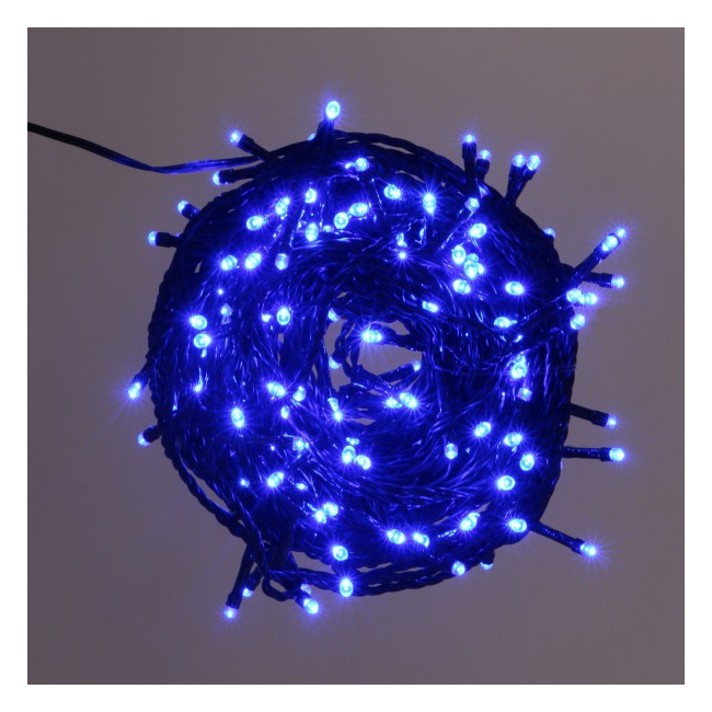 Instalatii Luminoase Craciun Rola 40m 500LED Albastre Jocuri FN 6002