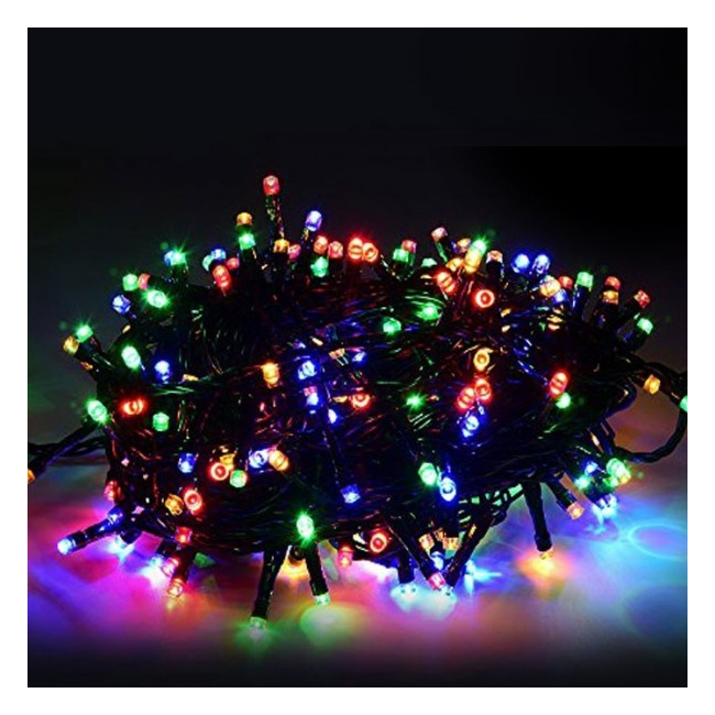 Instalatii Luminoase Craciun Rola 40m 500LED Multicolor Jocuri FN 6002