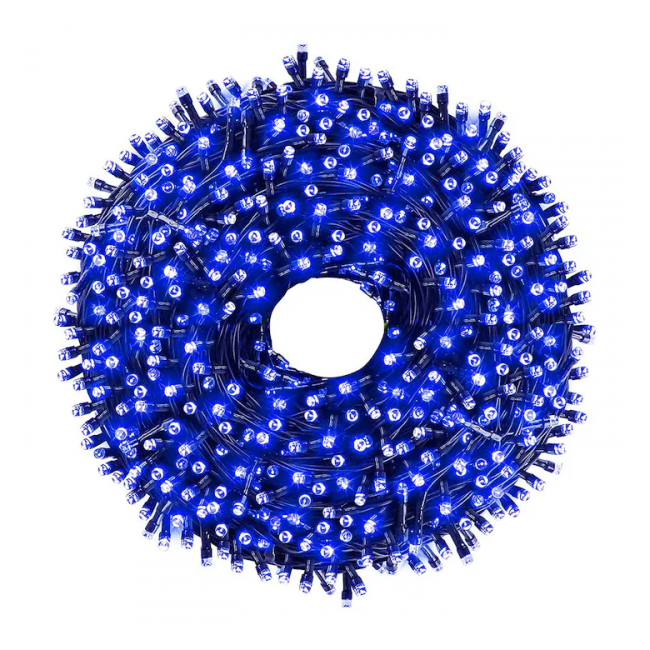 Instalatii Luminoase Craciun Snur 16m 200LED Albastru TO7007B