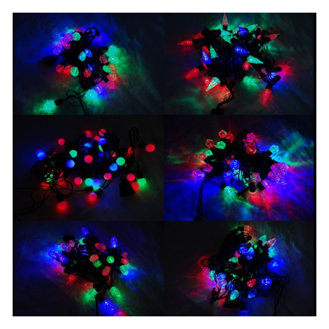 Instalatii Luminoase Craciun Snur 4m 40LED RGB  Diverse Forme VR8m