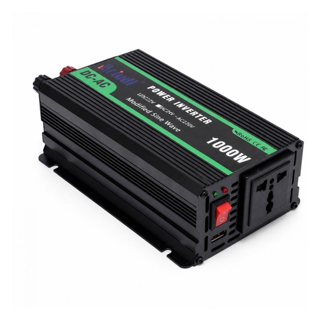 Invertor de Tensiune 1000W 12V la 220V Unda Sinusoidala Modificata USB 7C007 XXM