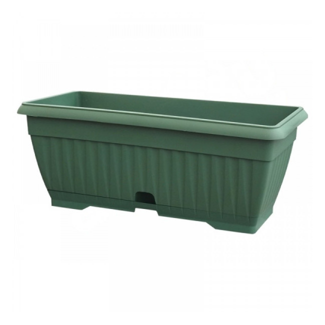 Jardiniera Mediteran 40cm cu tava Verde DNC50886