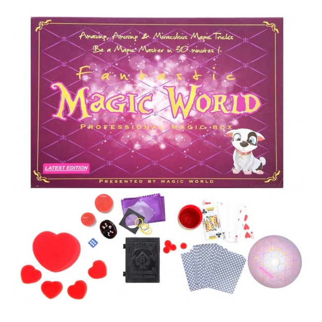 Joc de Copii Micul Magician Magic World cu Accesorii incluse, CD Engleza