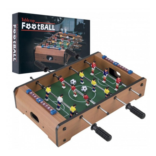 Joc Fotbal de masa cu Toate Accesoriile Football Tabletop 51x51x10cm