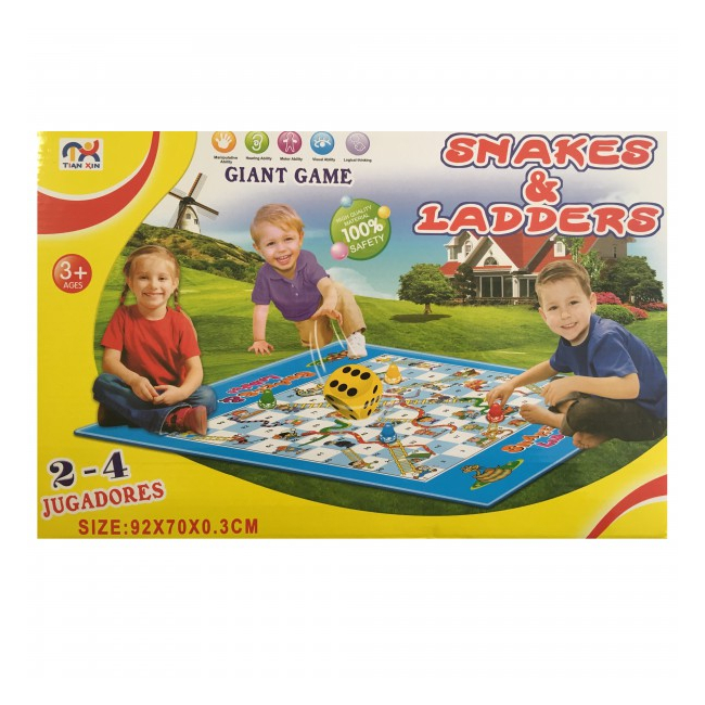 Joc Interactiv Copii Snakes and Ladders Board Game 3312
