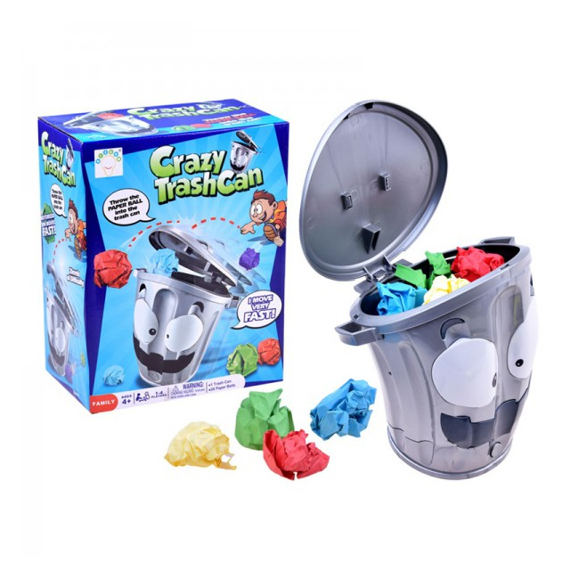 Joc Interactiv pentru Copii Crazy Trash Can 1252