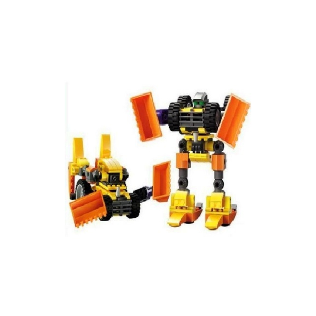 Joc Set Constructie Robot Transformer Challenger Kazi 8018