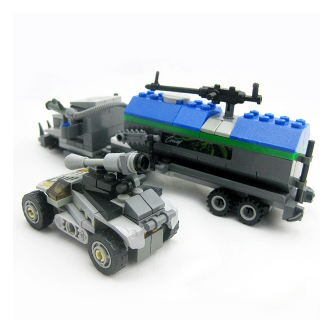 Joc Set de Constructie tip lego Masini de Razboi Kazi KY89010