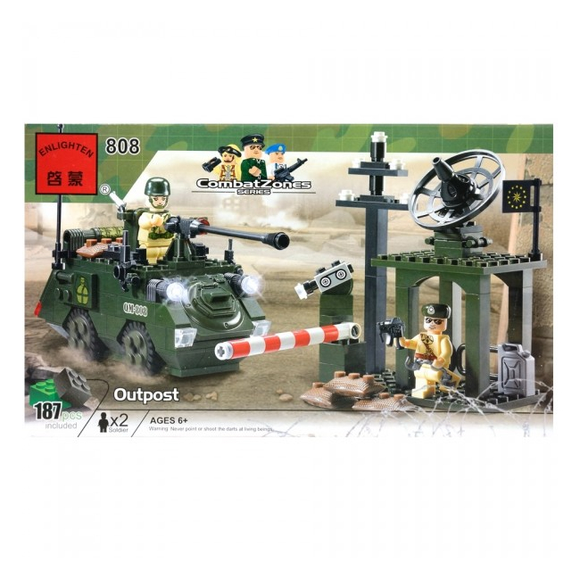 Joc tip Lego Avanpost Enlighten 808 cu 187 Piese