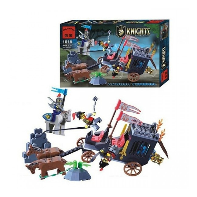 Joc tip Lego Cavaleri Enlighten 1018 cu 160 Piese