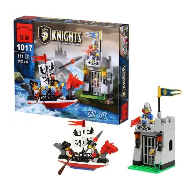 Joc tip Lego Inchisoare Medievala Enlighten 1017 111 Piese