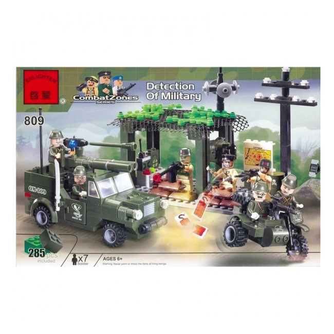 Joc tip Lego Militar Enlighten 809 cu 285 Piese