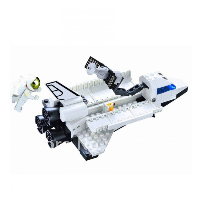 Joc tip Lego Naveta Spatiala Discovery Enlighten 509 cu 125 Piese