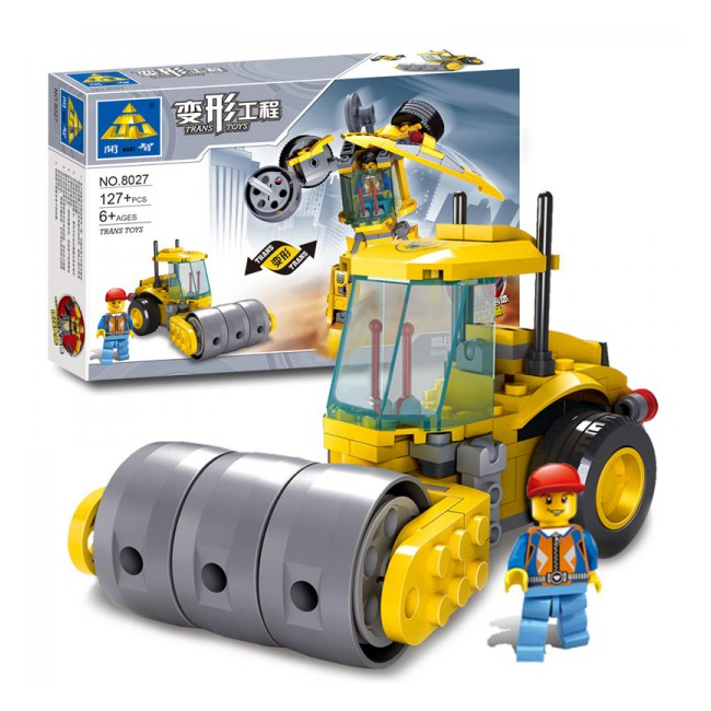 Joc Tip Lego Set Constructie Robot Compactor Transformer Kazi 8027