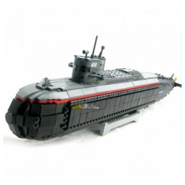 Joc tip lego Submarin 850 Piese