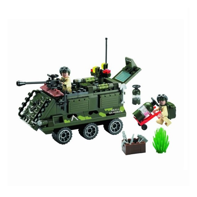 Joc tip Lego Tanc Blindat Enlighten 814 cu 167 Piese