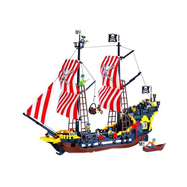 Jucarie tip lego Corabia Piratilor Black Pearl Corsair Series 308 870 Piese