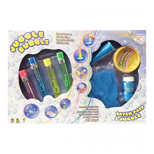 Juggle Bubble Set Baloane de Sapun care nu se Sparg 2in1 0602