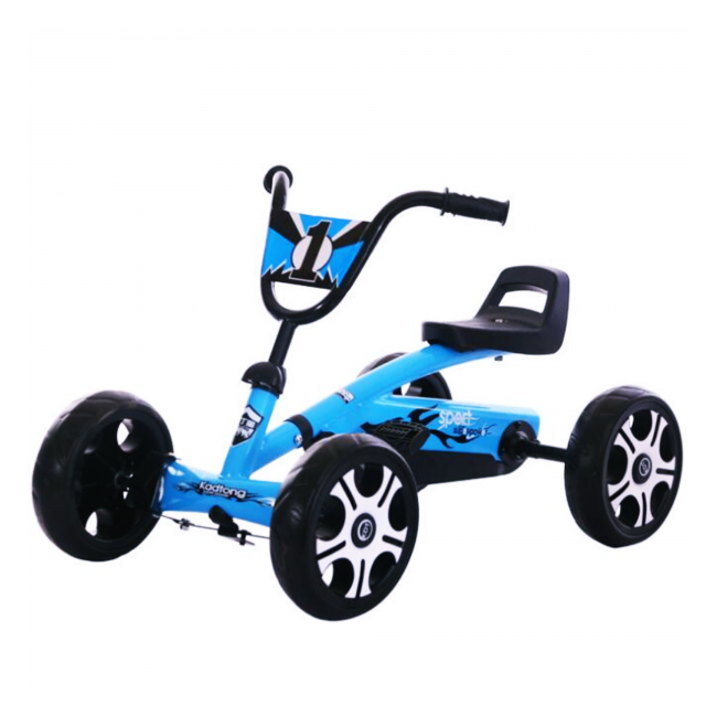 Kart cu Pedale pentru Copii Jolly Kids TL6689 Albastru