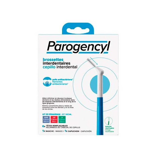 Kit Ingrijire orala Periuta interdentara cu 6 capete Parogencyl DNC57099