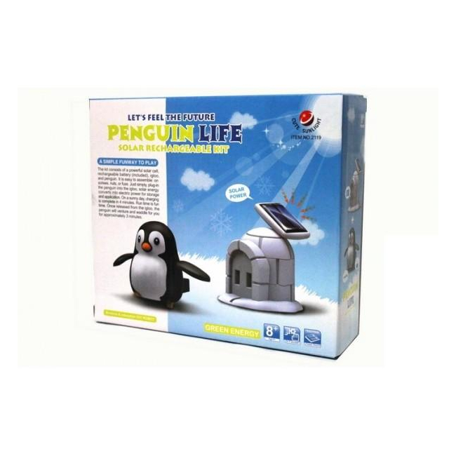 Kit Jucarie Solara Pinguin cu Iglu 2119