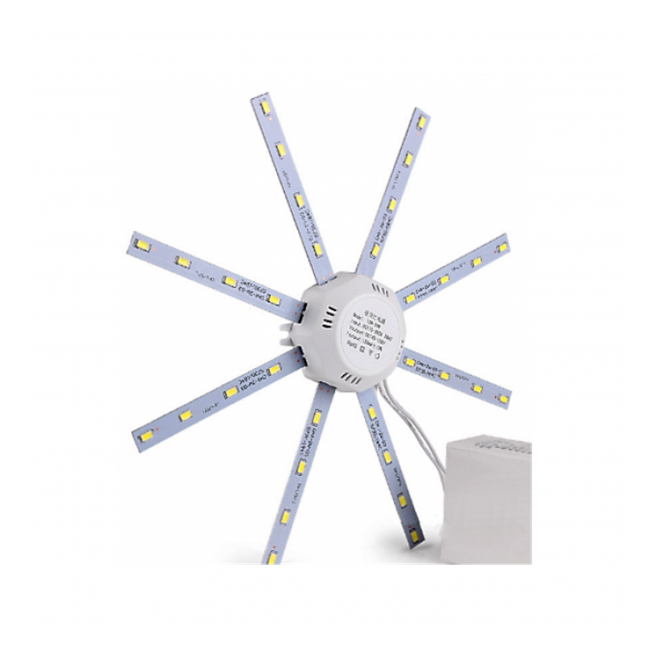 Kit pentru Plafoniera Aplica 32 LED 16W 25cm Alb Rece