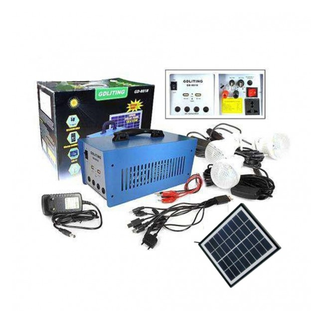 Kit Solar GDLite GD8018 12V12A cu Panou Solar 18V 20W