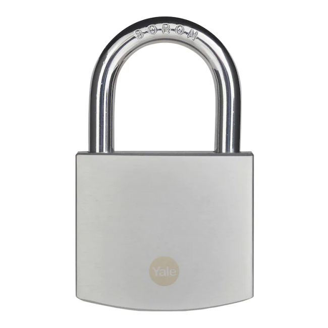Lacat din alama cu finisaj cromat Yale Y120B/40/125/1 40mm MNR7065