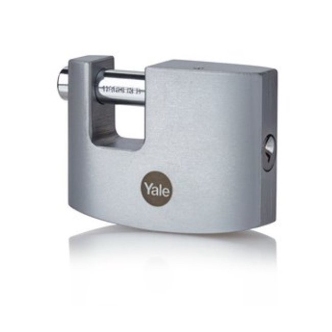 Lacat Yale alama 70mm rectangular crom satinat Y124/70/151/1 MNR9772