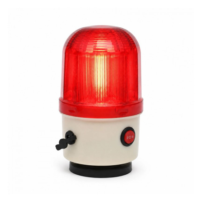Lampa Avertizare Luminoasa si Sonora 105 dB Acumulator si Magnet ND-10J-B 14M003 XXM