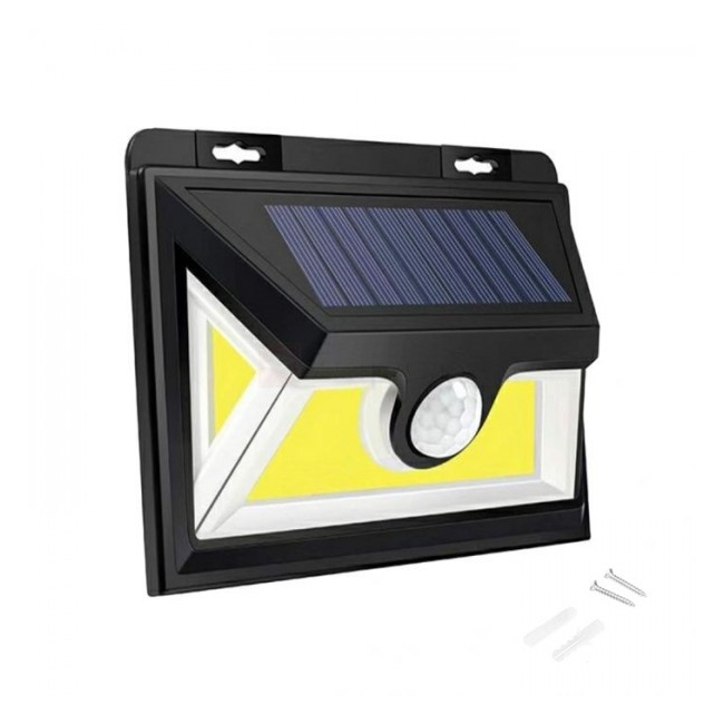 Lampa COB LED Incarcare Solara cu Senzor de Lumina On/Off