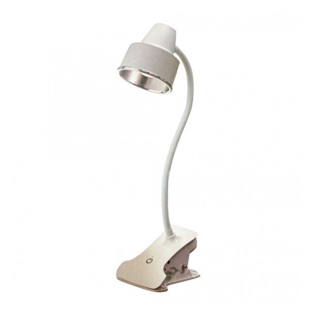 Lampa LED 6W Veioza cu Acumulator si Prindere pe Birou USB 220V H189