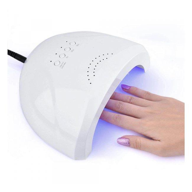 Lean unpaid Unsafe Lampa LED UV 48W cu Senzor Uscare Gel Unghii si Oja Semipermanenta Preturi  Ieftine