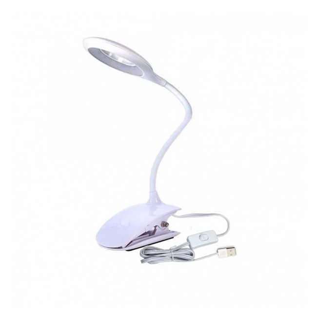 Lampa LED Veioza cu Prindere pe Birou USB 220V XL816 Diverse culori