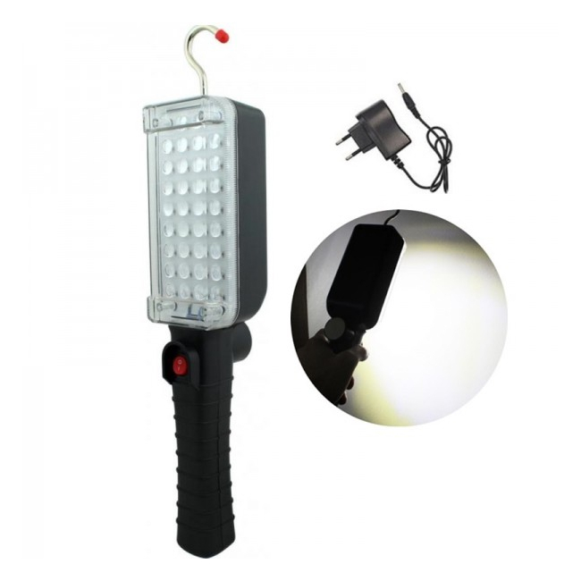 Lampa Lucru 34LED, Acumulator, Magnet si Carlig Agatare 220V ZJ859